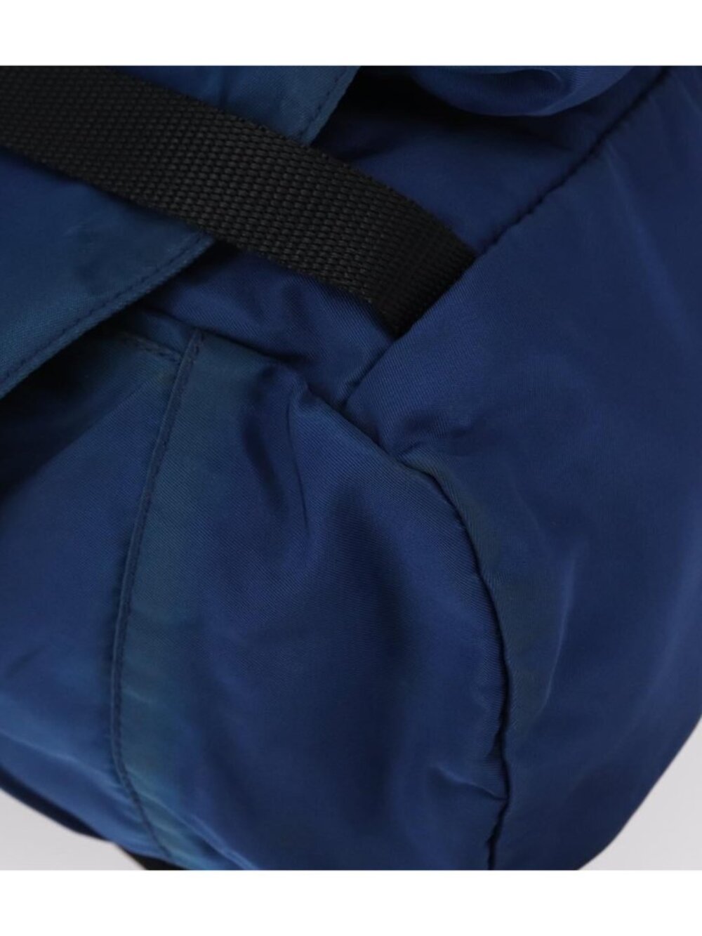 PRADA Backpack Nylon Blue Silver - Picture 12 of 16